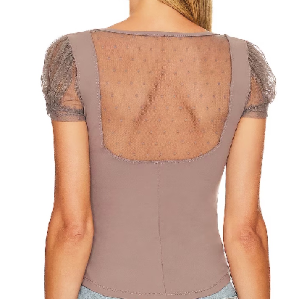 Super Cute Brown Free People Shirt